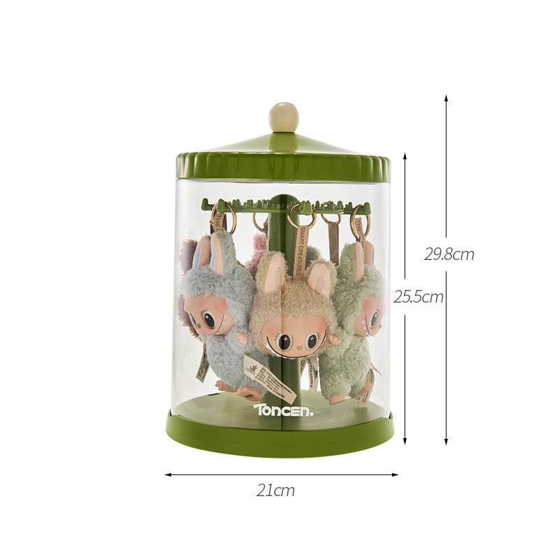 Transparent Rotating Protective Box