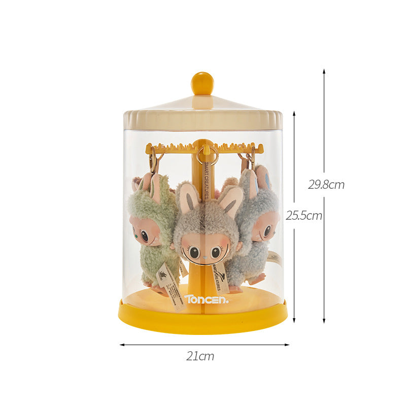 Transparent Rotating Protective Box