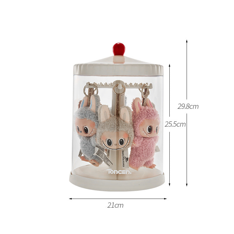 Transparent Rotating Protective Box