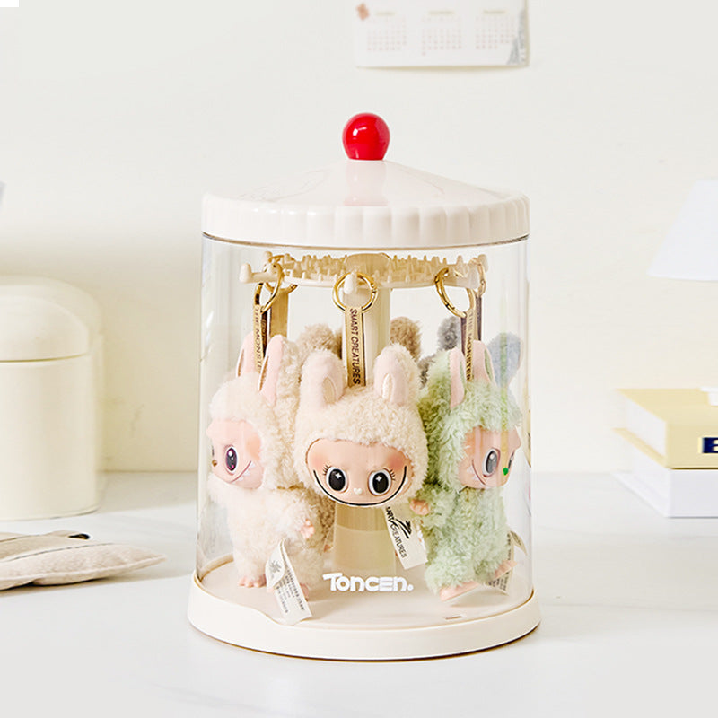 Transparent Rotating Protective Box